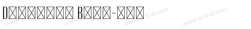 Designer Bold字体转换